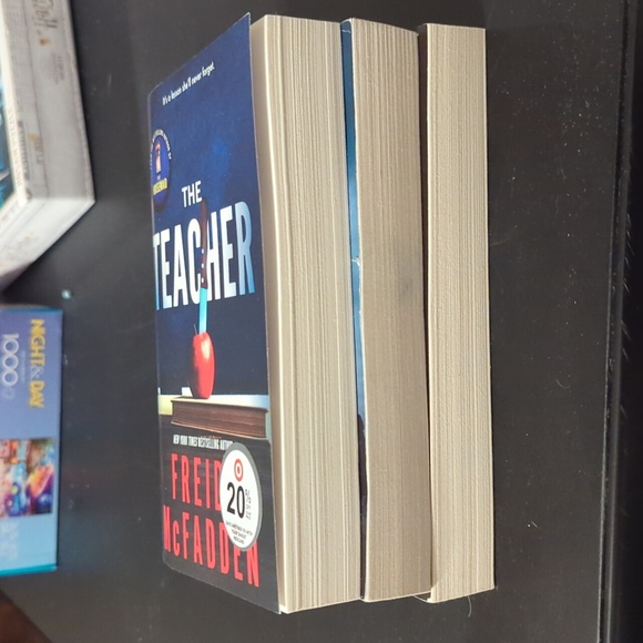 The Teacher by Frieda McFadden, Everything She Feared,Lock the Doors paperback - Picture 4 of 12
